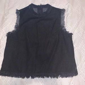 GAP denim sleeveless shirt